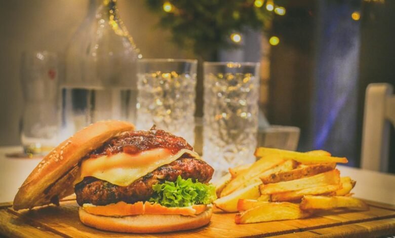 colorful twist on burgers